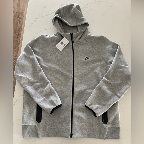 Nike Sportswear Tech Fleece Full-Zip Hoodie Mens Size 2XL - Picture 1 of 4